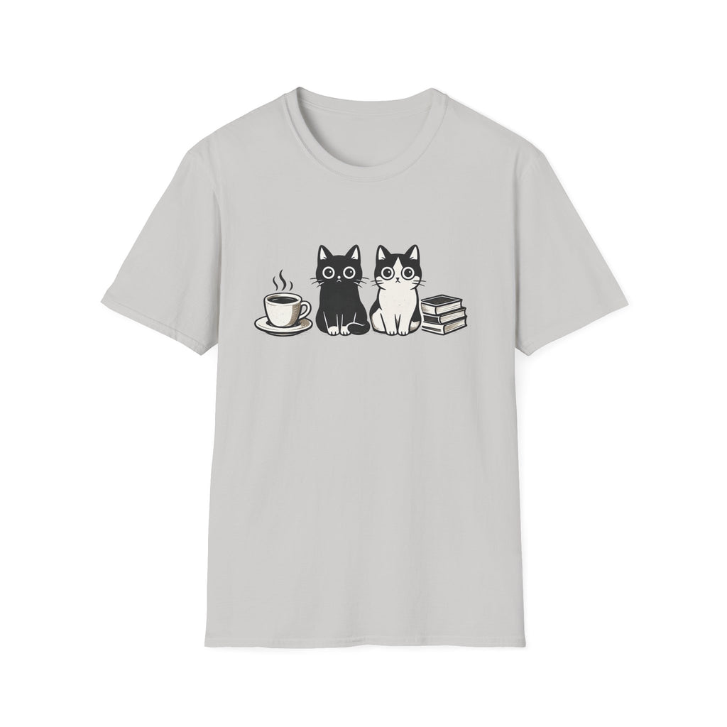 Cats, Coffee & Books T-Shirt