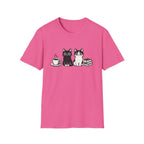 Cats, Coffee & Books T-Shirt