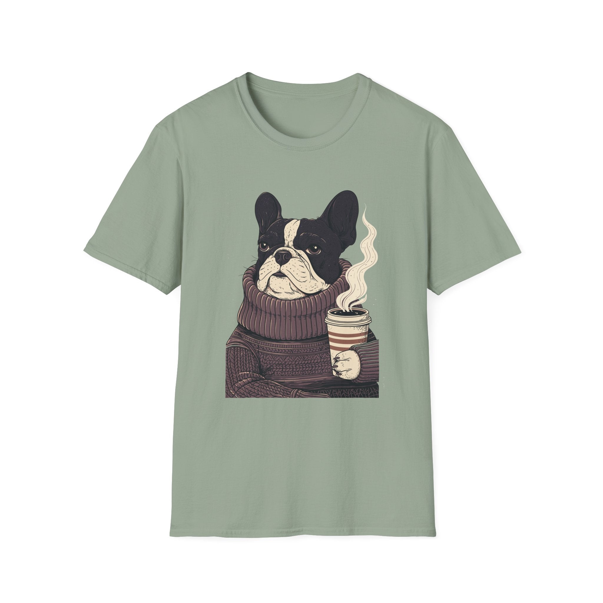 French Bulldog Coffee Lover T-Shirt