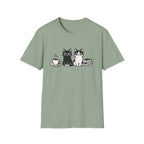 Cats, Coffee & Books T-Shirt