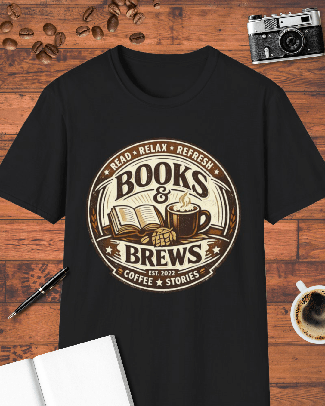 Books and Brews T-Shirt