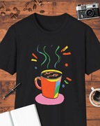 Colorful Coffee Mug T-Shirt