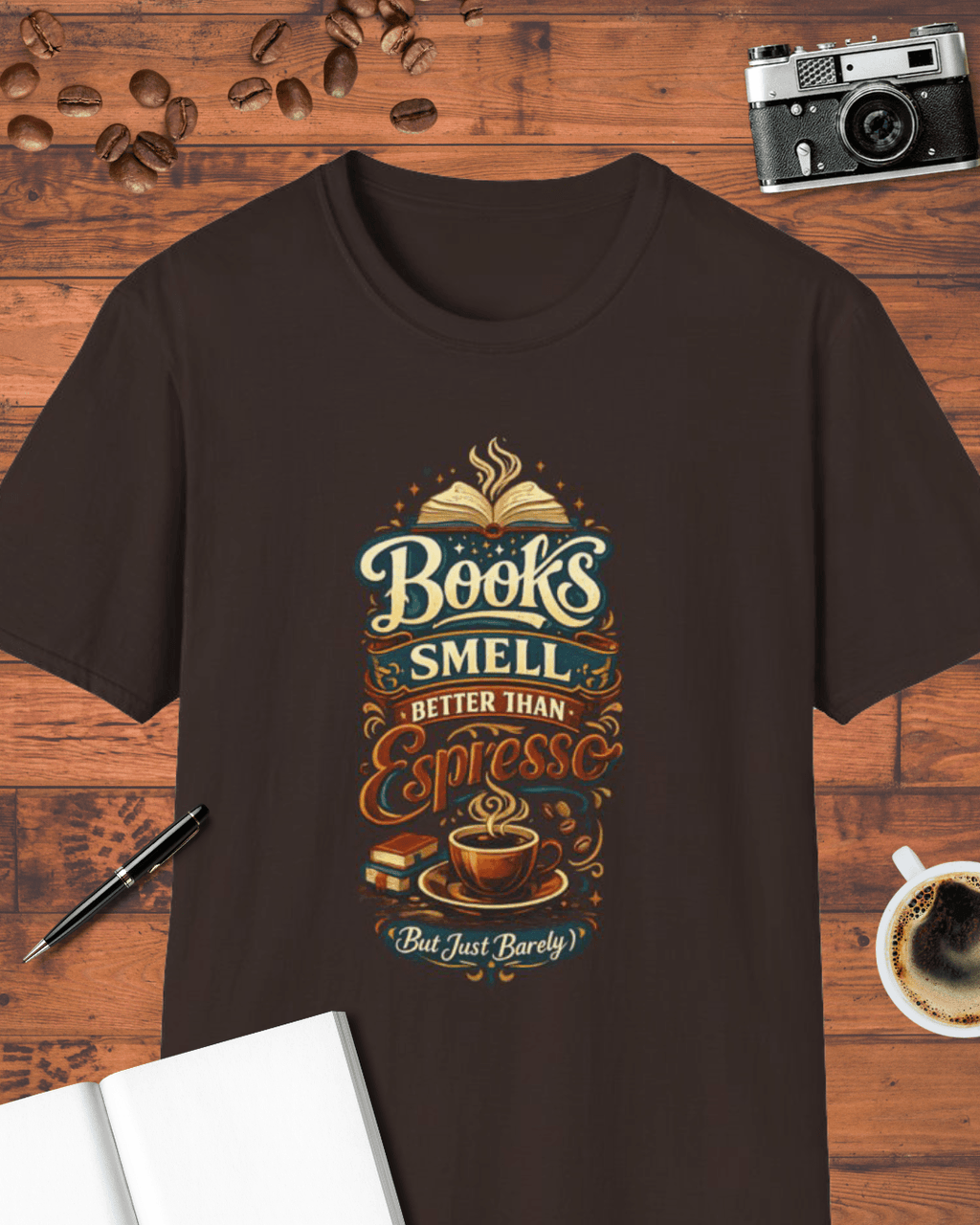 Books Smell Better Than Espresso T-Shirt