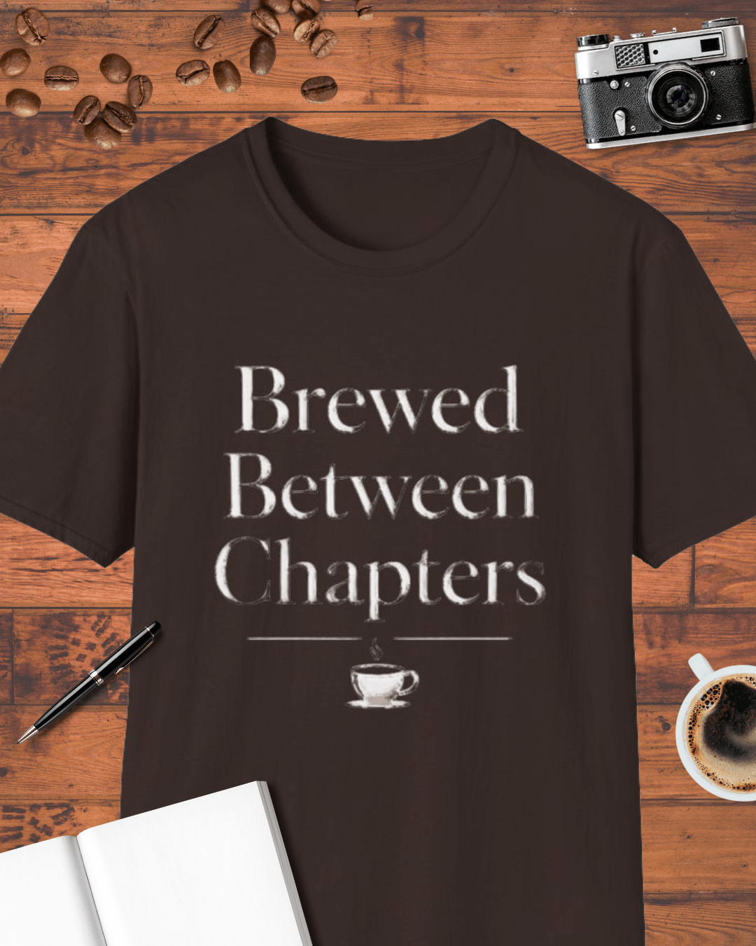 Brewed Between Chapters T-Shirt