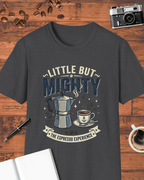 Little But Mighty — Espresso Moka Pot T-Shirt