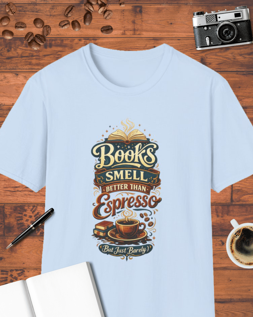Books Smell Better Than Espresso T-Shirt