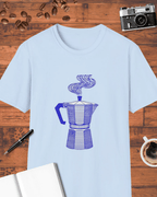 Vintage Moka Pot Coffee T-Shirt