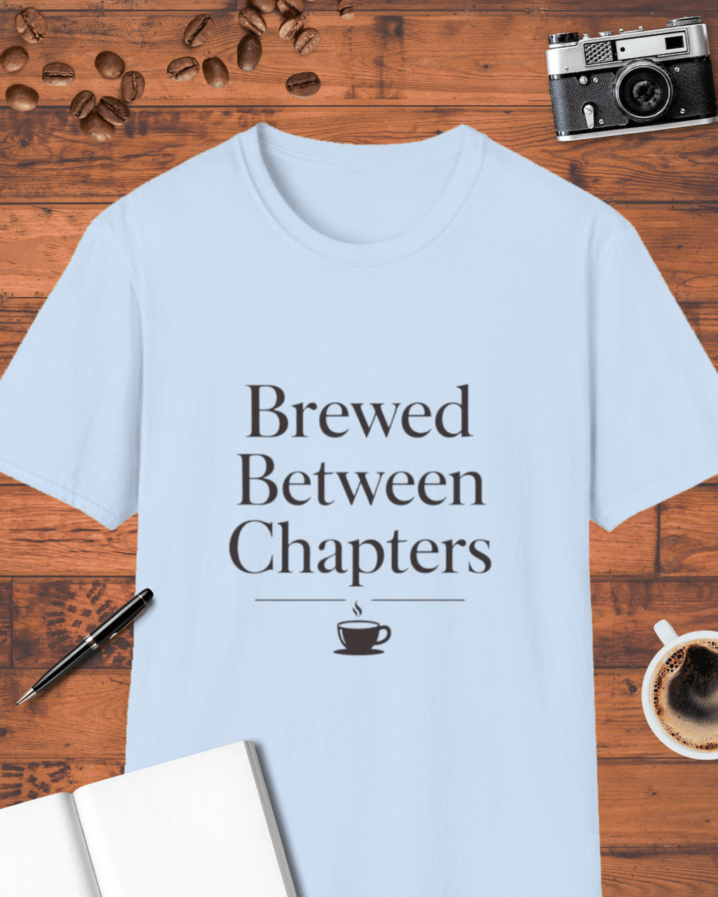 Brewed Between Chapters T-Shirt