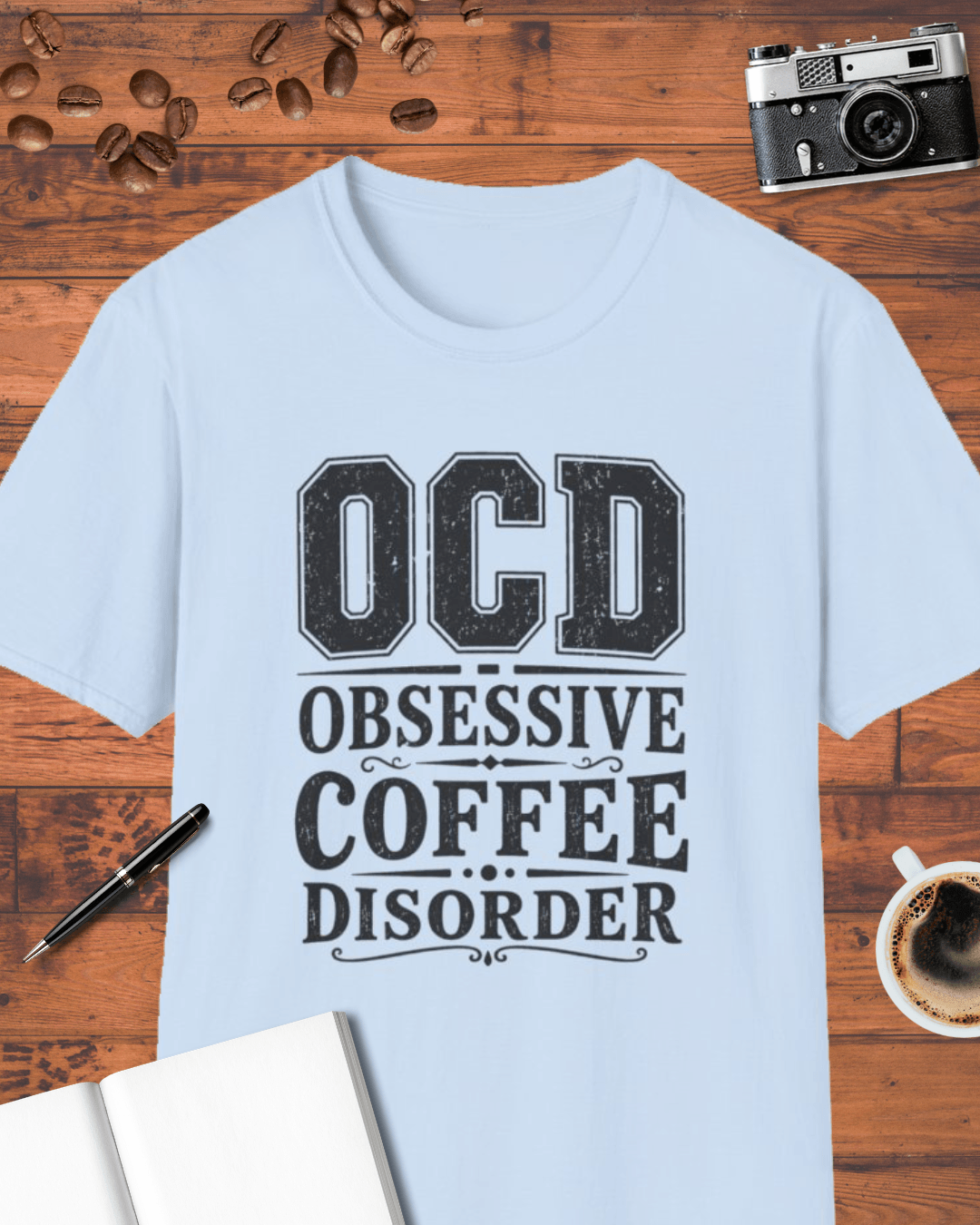 OCD Obsessive Coffee Disorder T-Shirt