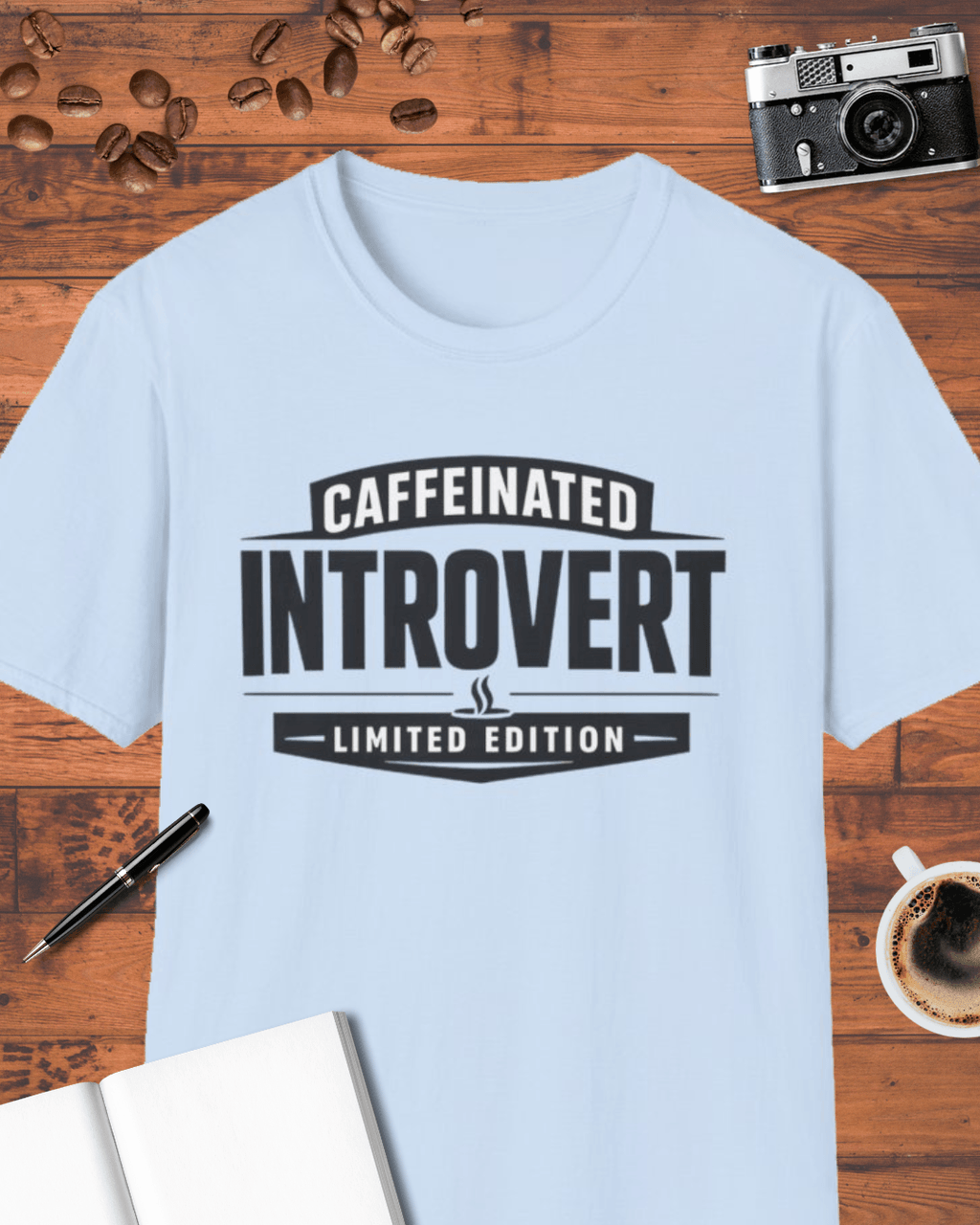 Caffeinated Introvert T-Shirt