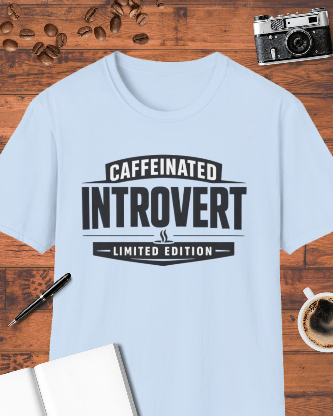 Caffeinated Introvert T-Shirt