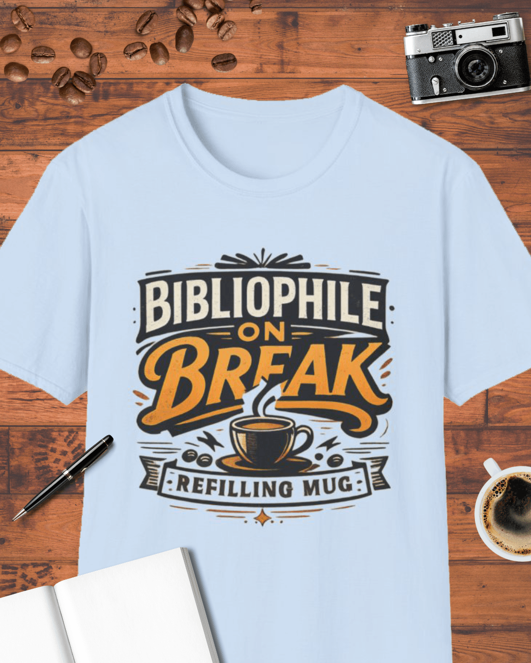 Bibliophile on Break T-Shirt