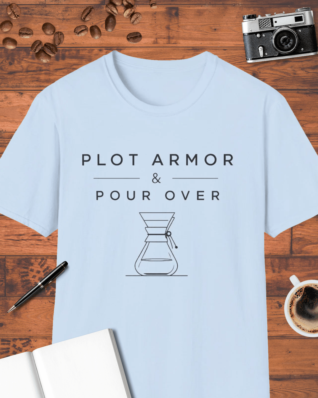 Plot Armor & Pour Over T-Shirt