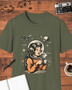 Space Coffee Astronaut T-Shirt