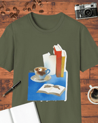 Coffee & Books Aesthetic T-Shirt
