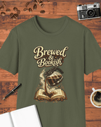 Brewed and Bookish T-Shirt