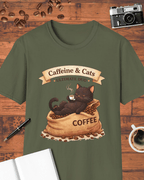 Caffeine & Cats T-Shirt