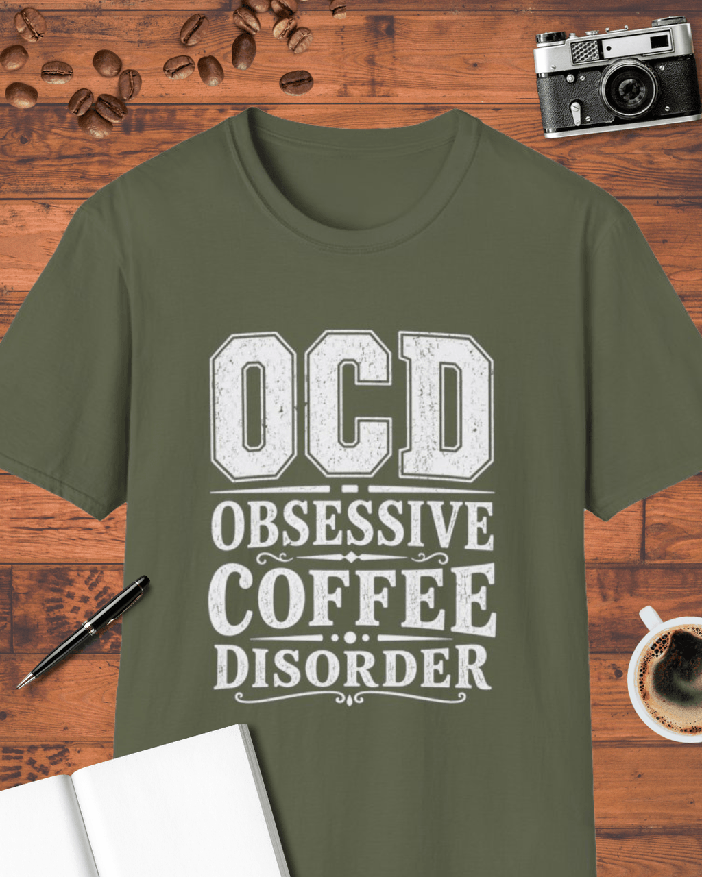 OCD Obsessive Coffee Disorder T-Shirt