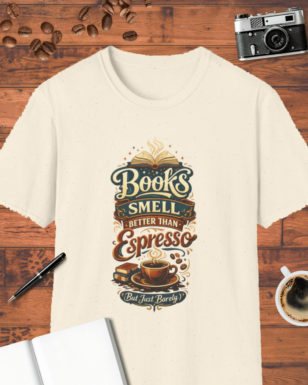 Books Smell Better Than Espresso T-Shirt