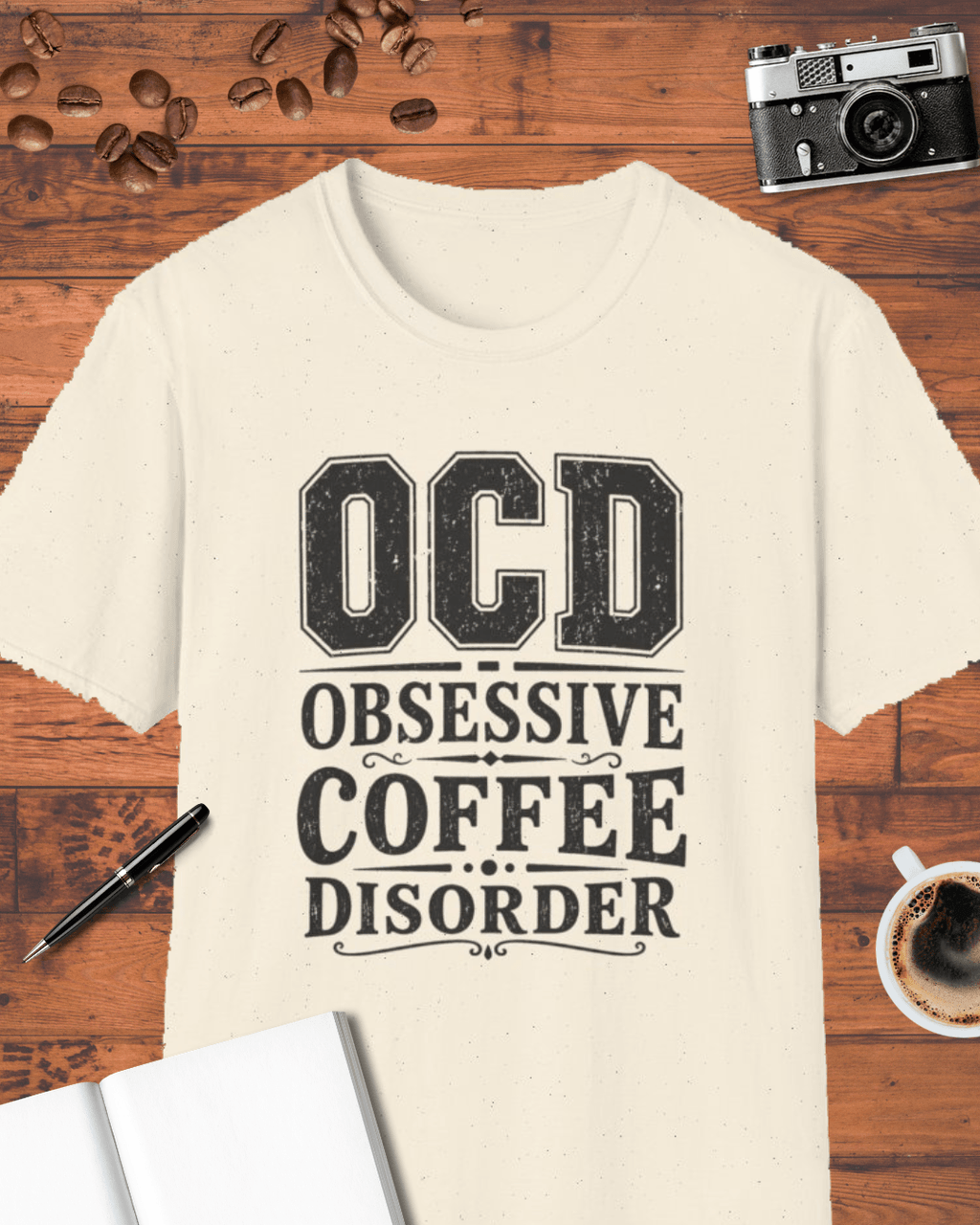 OCD Obsessive Coffee Disorder T-Shirt