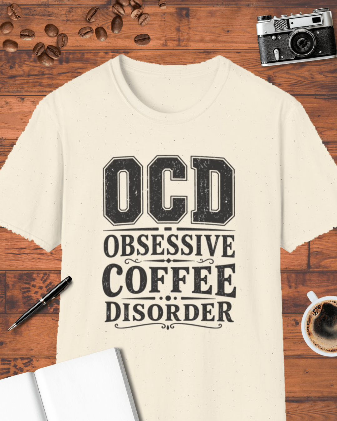 OCD Obsessive Coffee Disorder T-Shirt