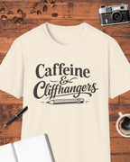 Caffeine and Cliffhangers T-Shirt