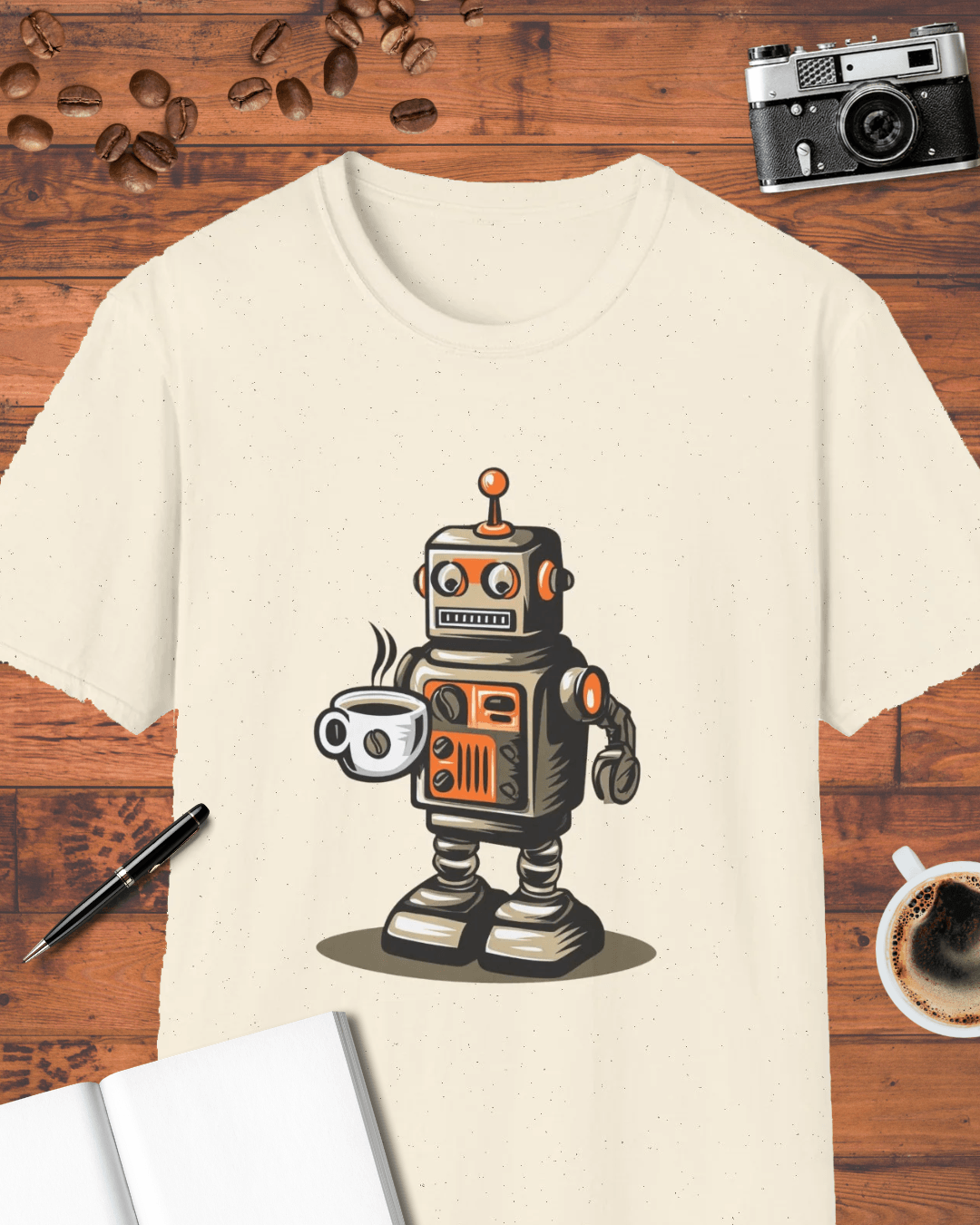 Coffee Robot T-Shirt