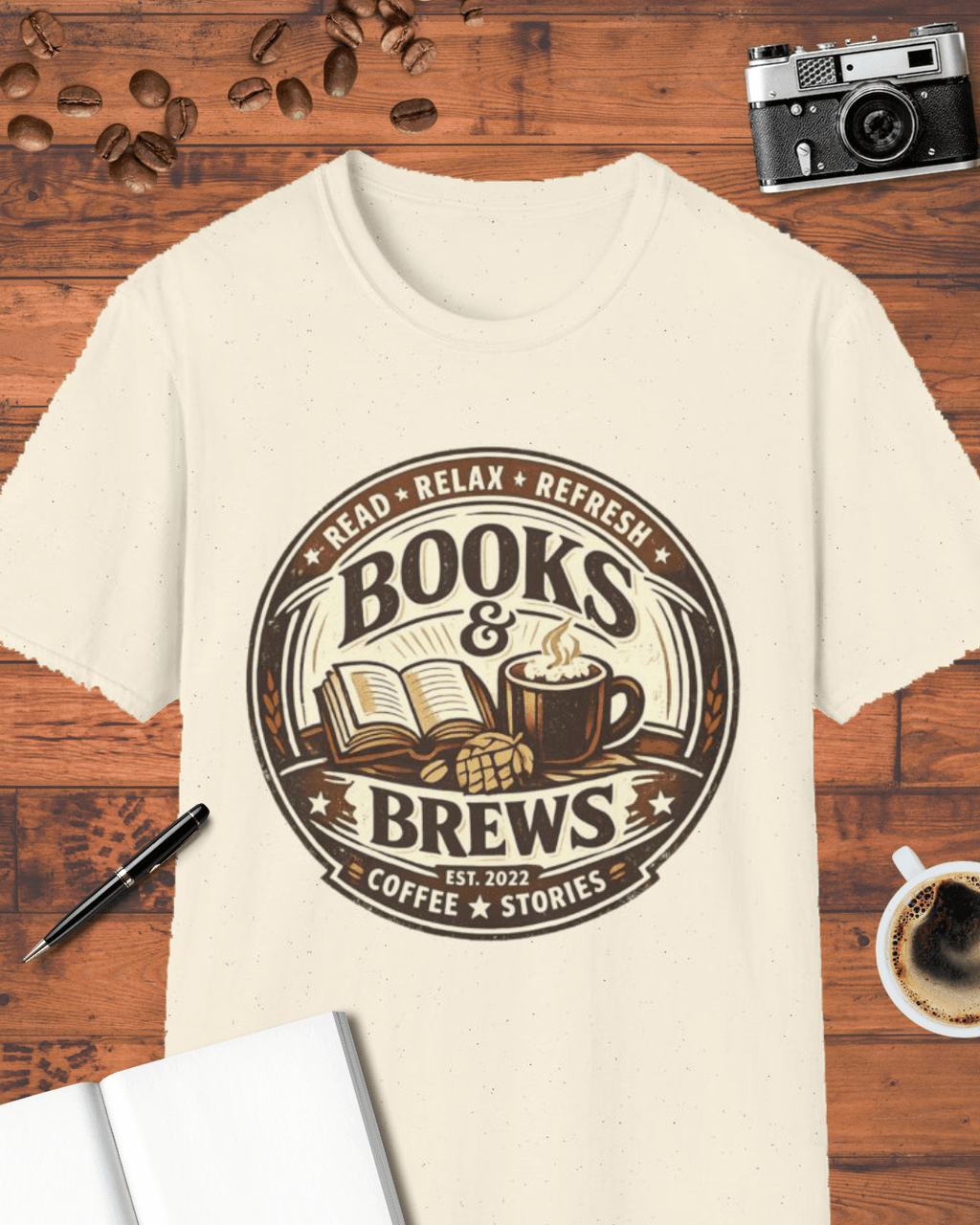 Books and Brews T-Shirt