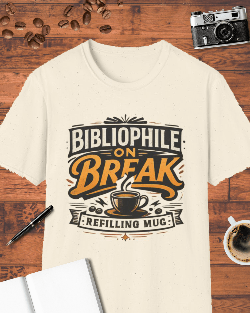 Bibliophile on Break T-Shirt
