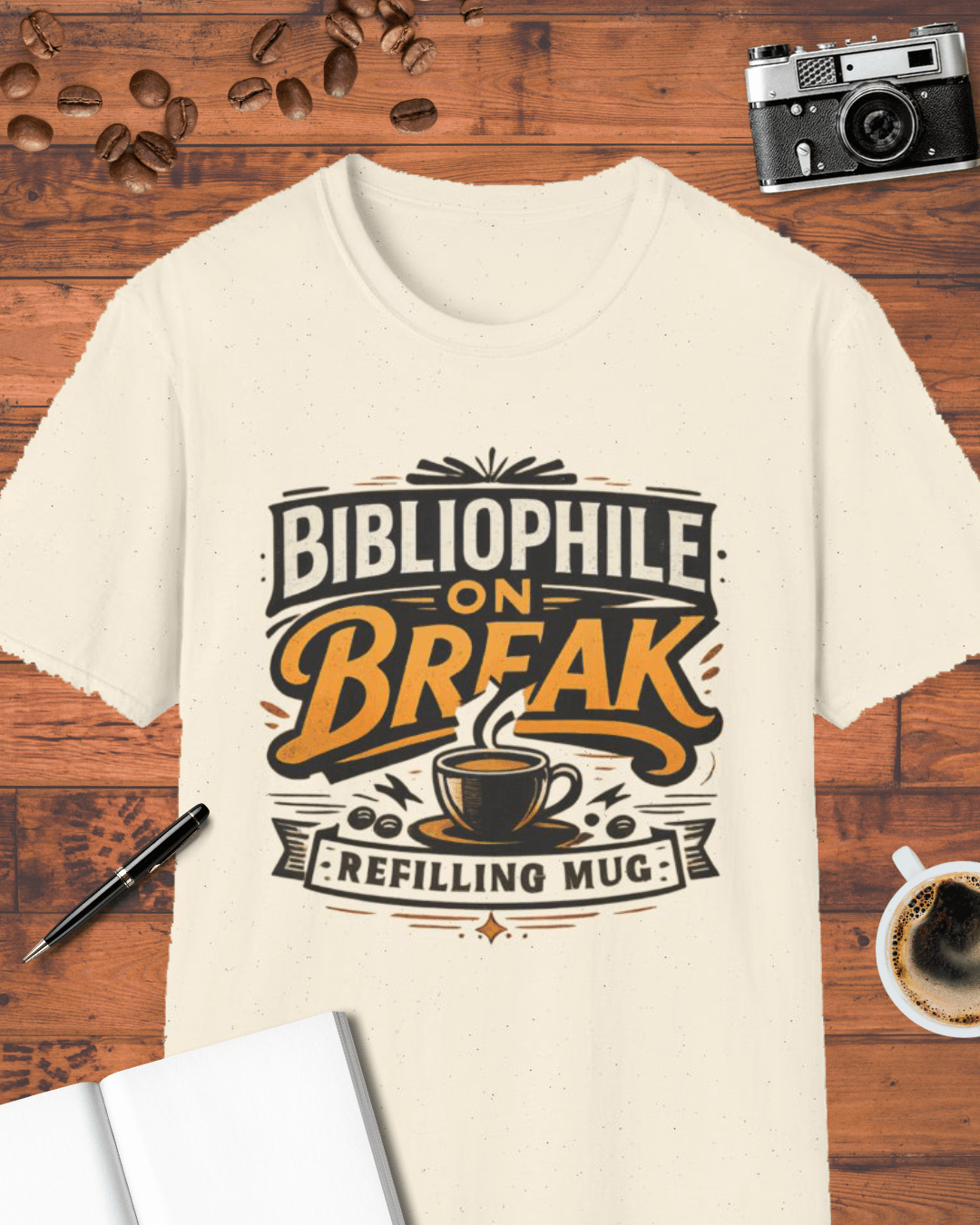 Bibliophile on Break T-Shirt