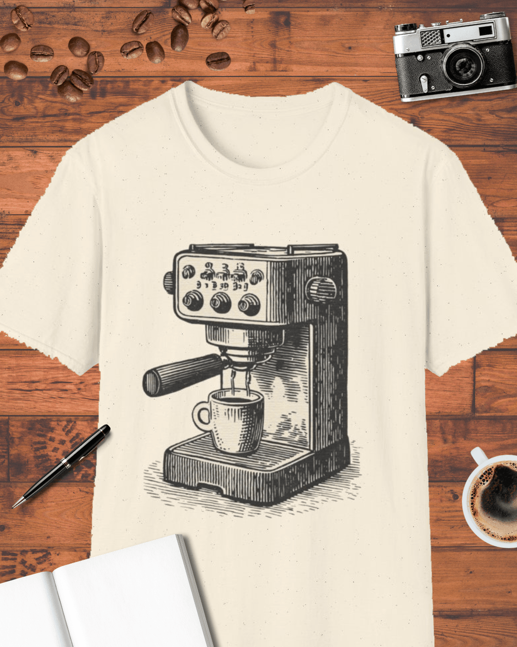 Vintage Espresso Machine T-Shirt
