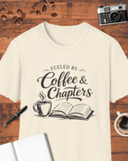 Fueled by Coffee and Chapters T-Shirt