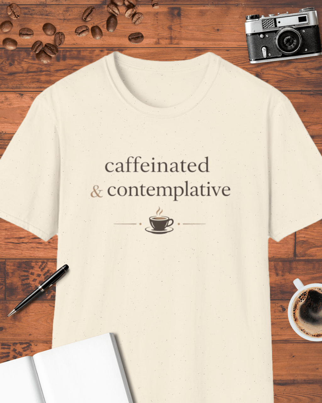 Caffeinated and Contemplative T-Shirt