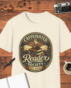 Caffeinated Reader Society T-Shirt