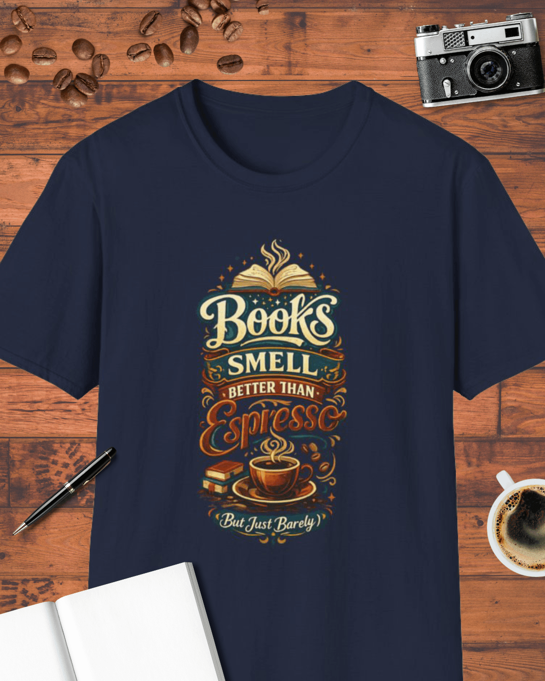 Books Smell Better Than Espresso T-Shirt