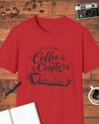 Fueled by Coffee and Chapters T-Shirt