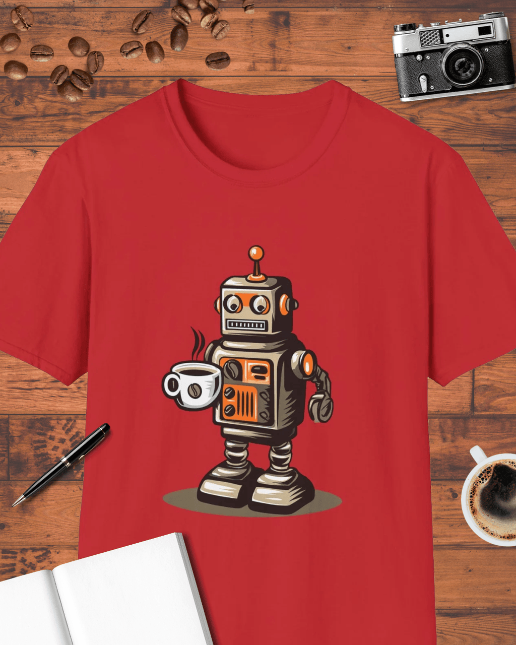 Coffee Robot T-Shirt