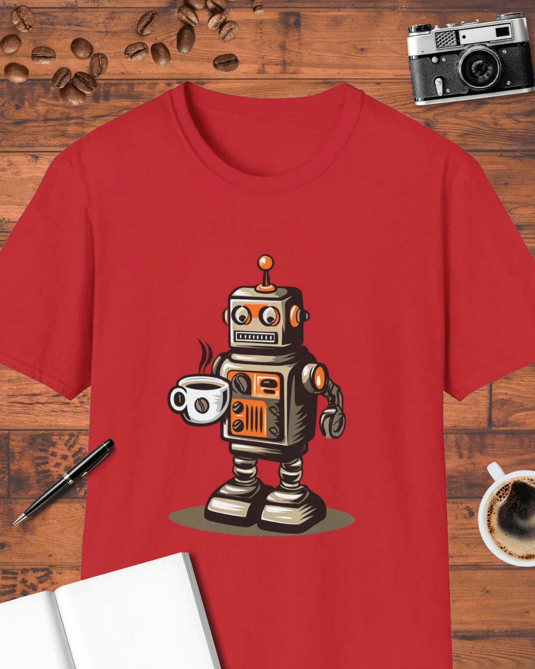 Coffee Robot T-Shirt