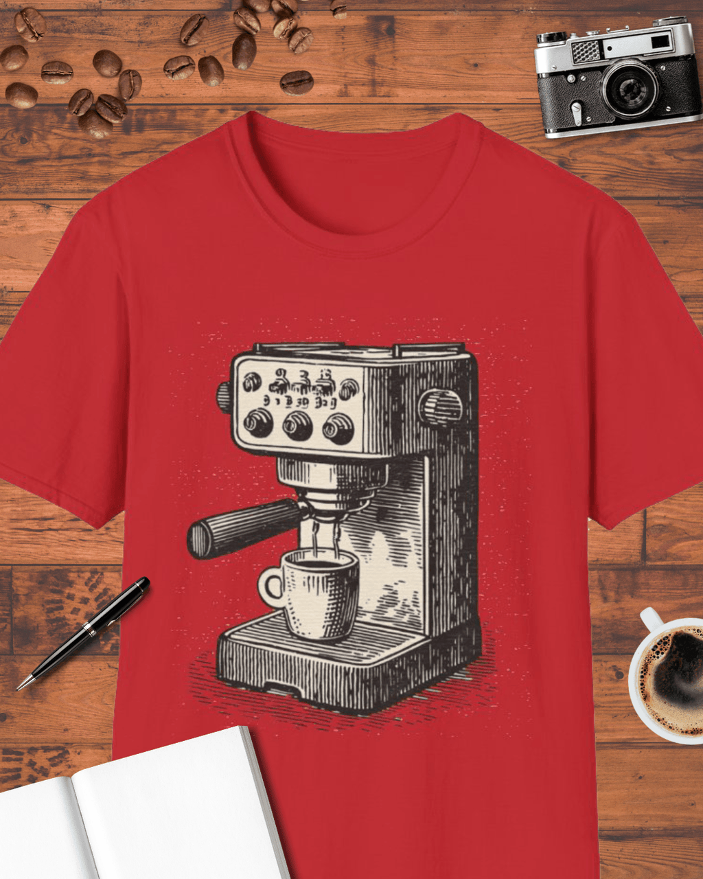 Vintage Espresso Machine T-Shirt