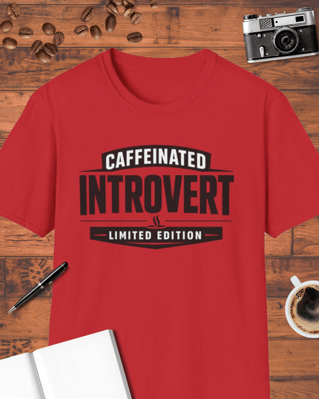 Caffeinated Introvert T-Shirt