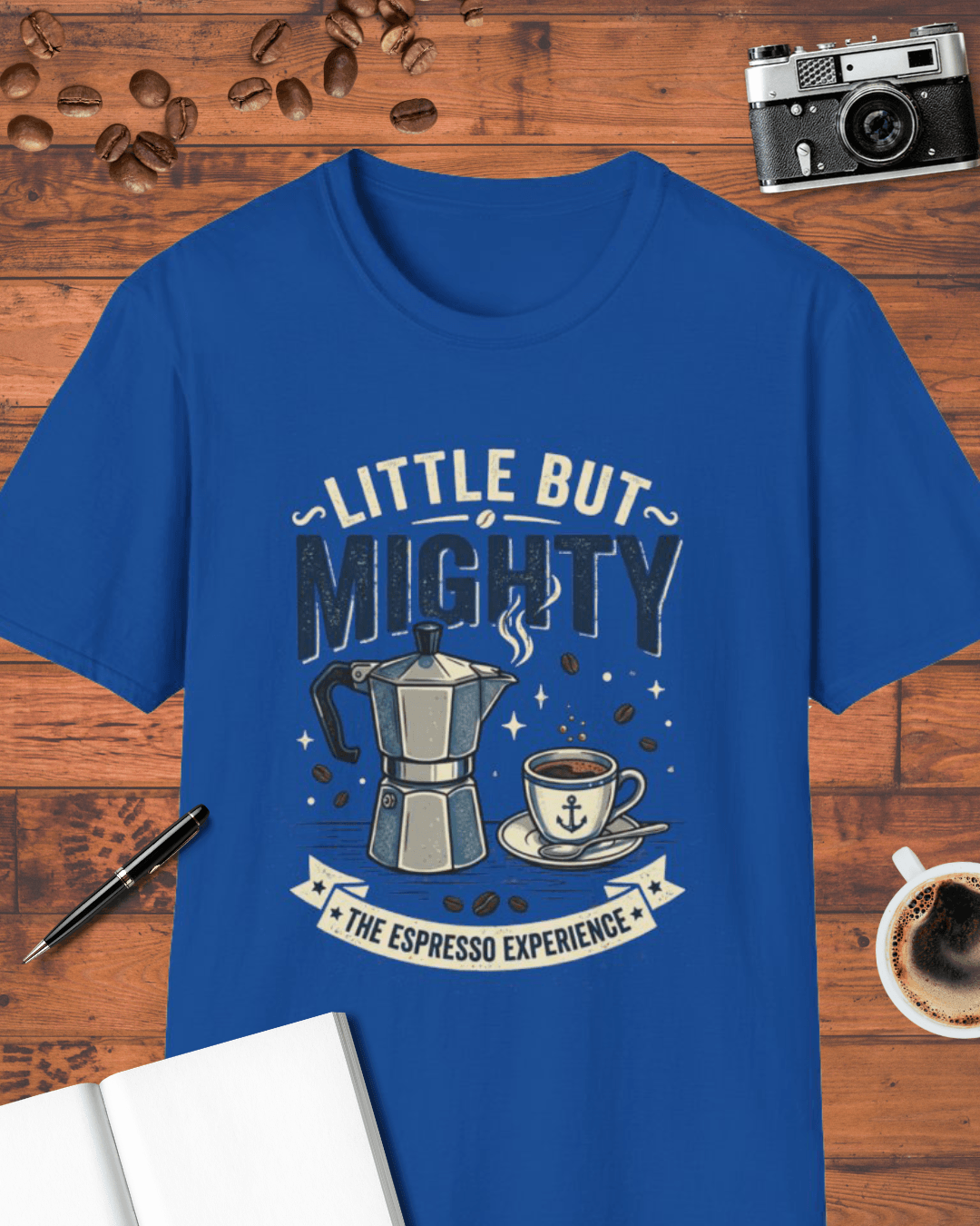 Little But Mighty — Espresso Moka Pot T-Shirt