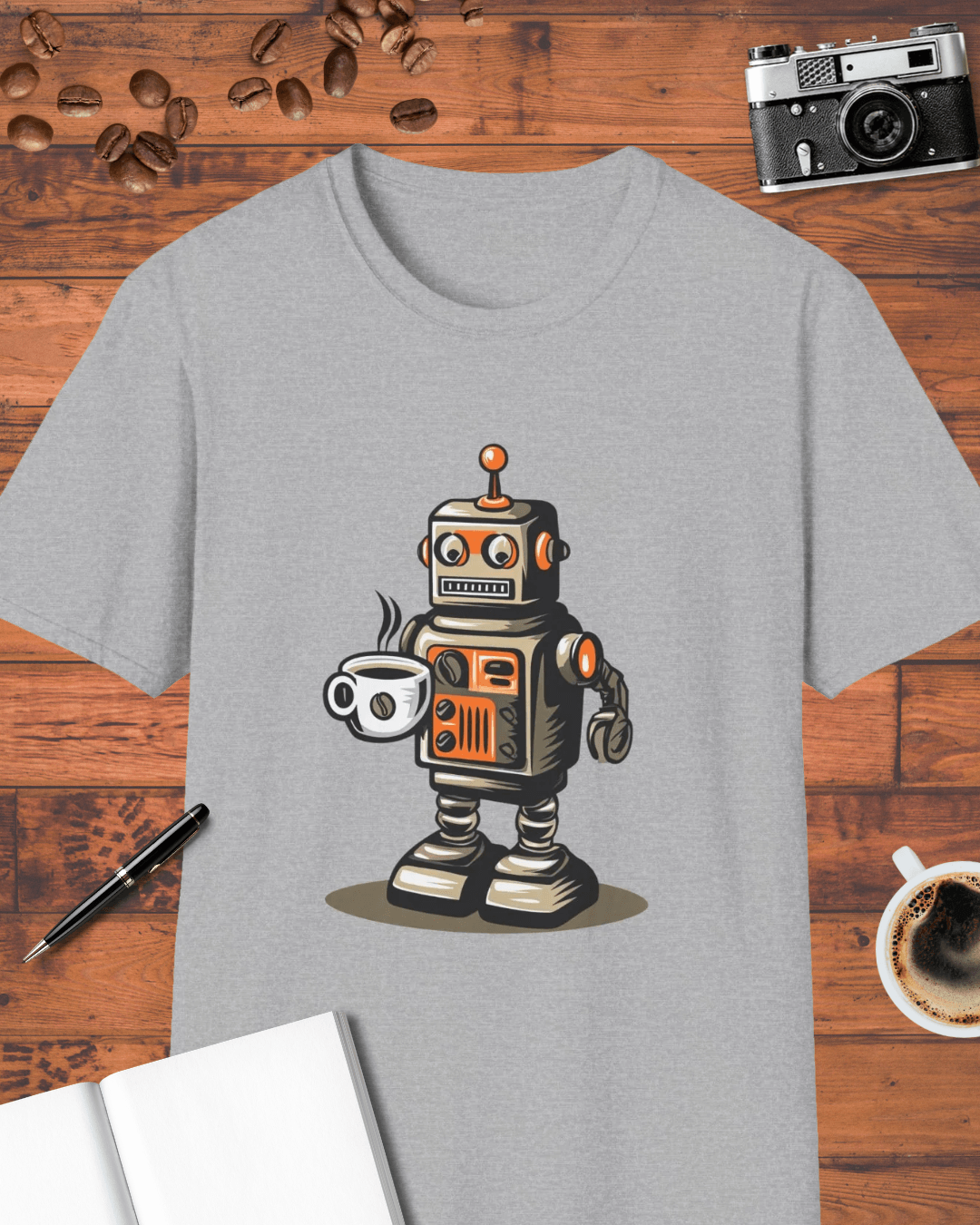Coffee Robot T-Shirt