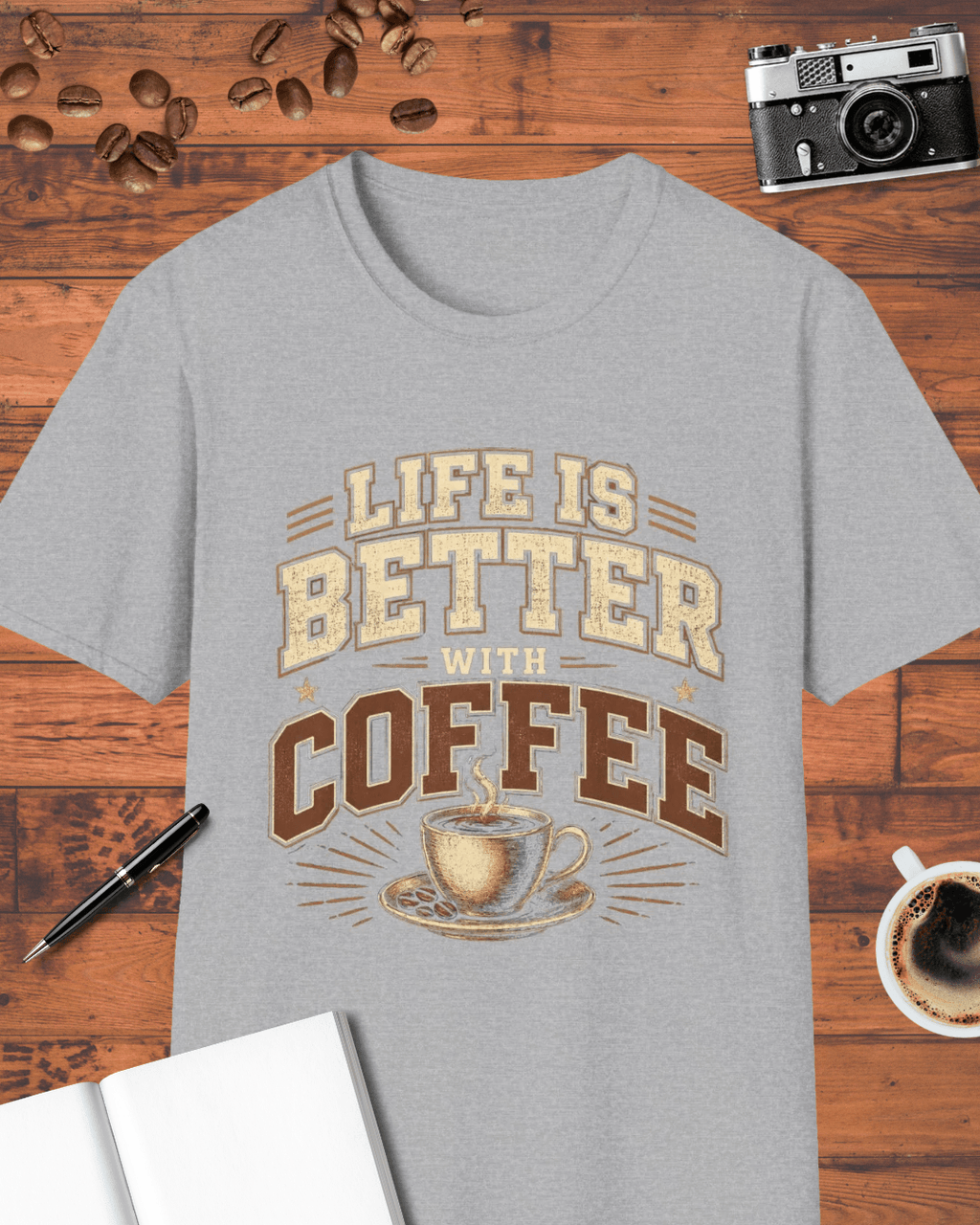Life Is Better With Coffee T-Shirt