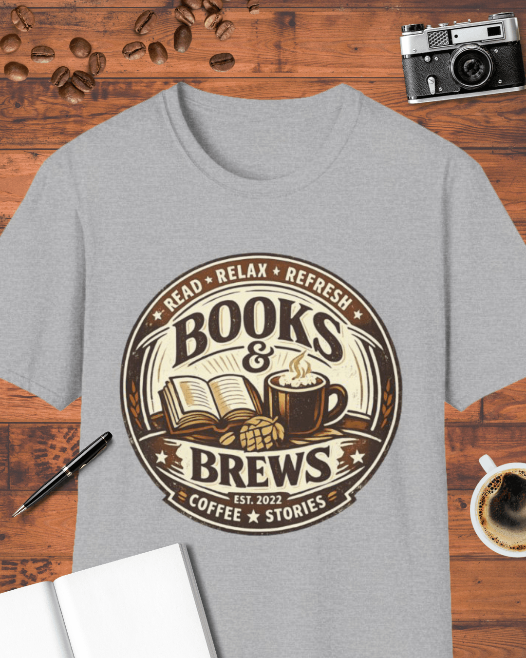 Books and Brews T-Shirt