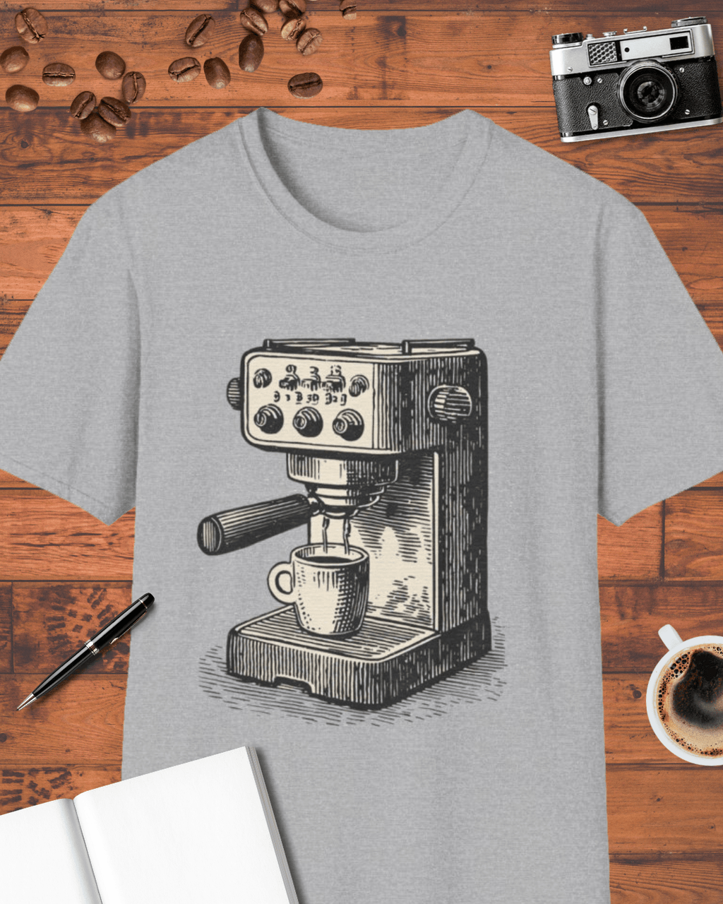 Vintage Espresso Machine T-Shirt