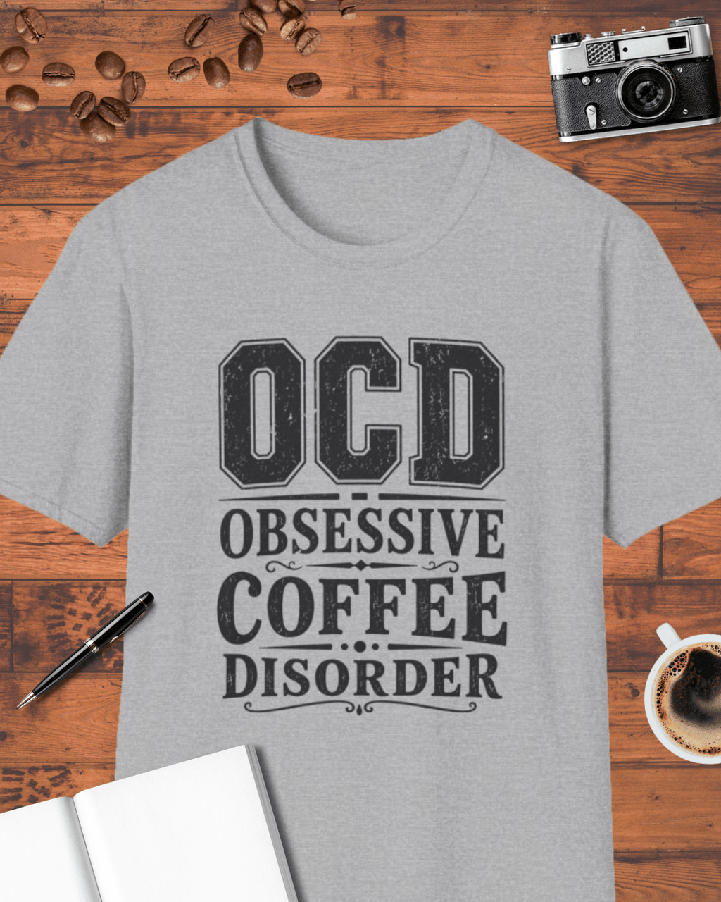 OCD Obsessive Coffee Disorder T-Shirt