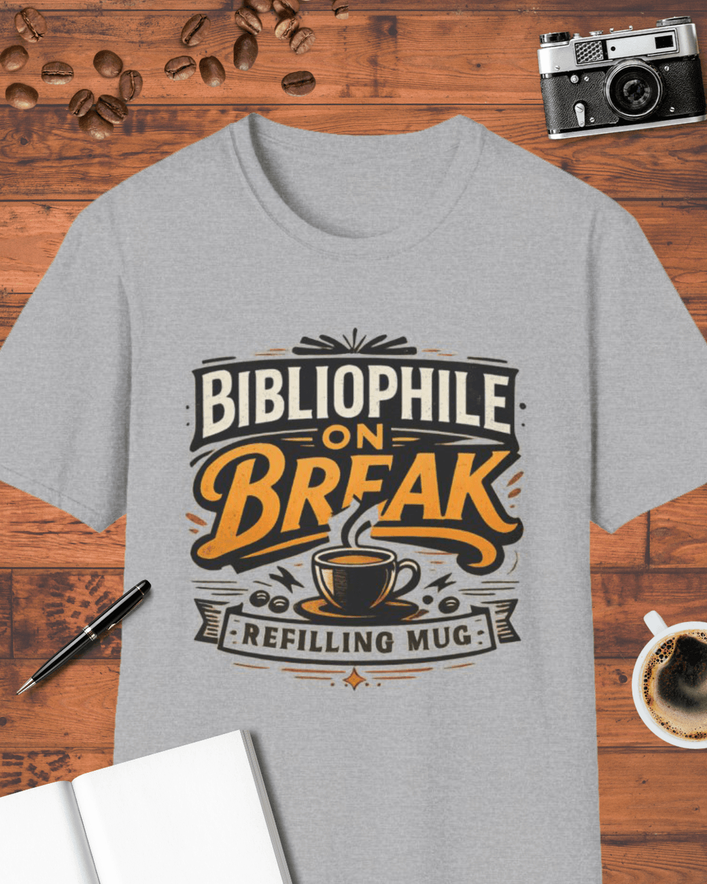 Bibliophile on Break T-Shirt