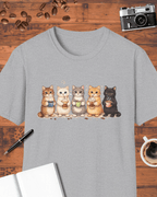 Coffee Cats Crew T-Shirt