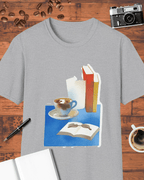Coffee & Books Aesthetic T-Shirt