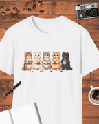 Coffee Cats Crew T-Shirt